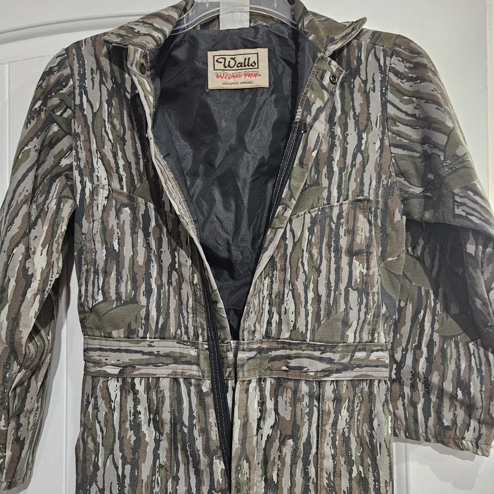 Camo One-Piece Coveralls in Brown & Green